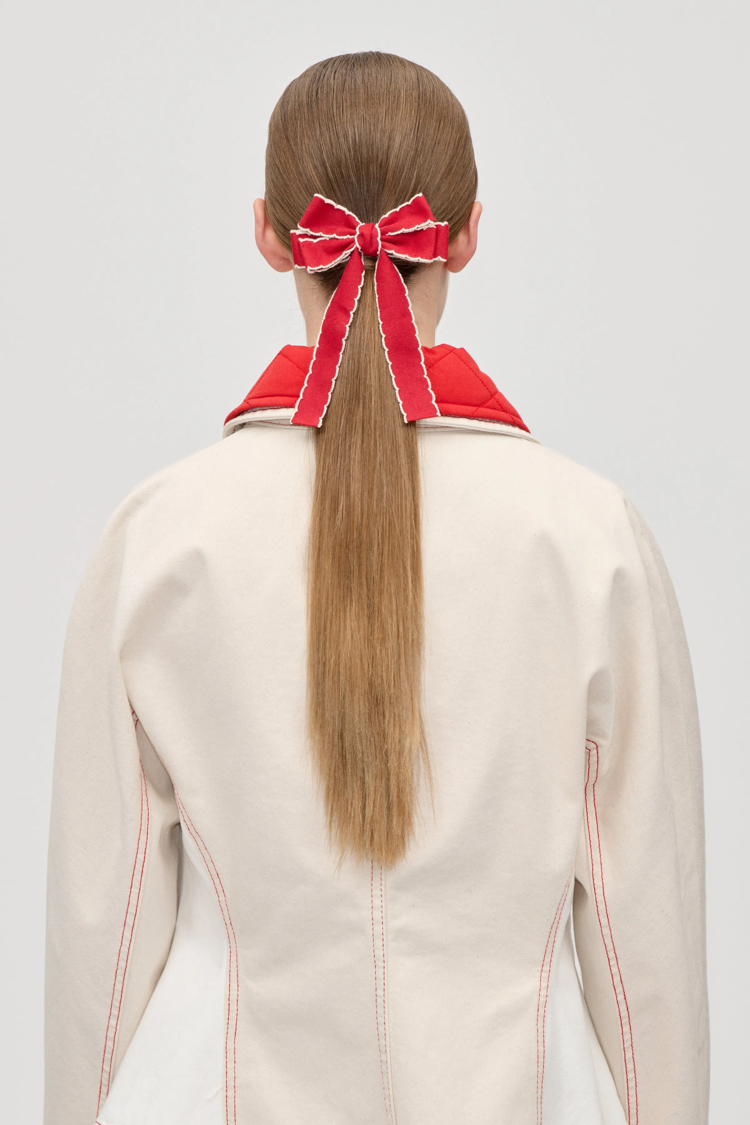 Hair Bow Clip - Red sold by STINE GOYA