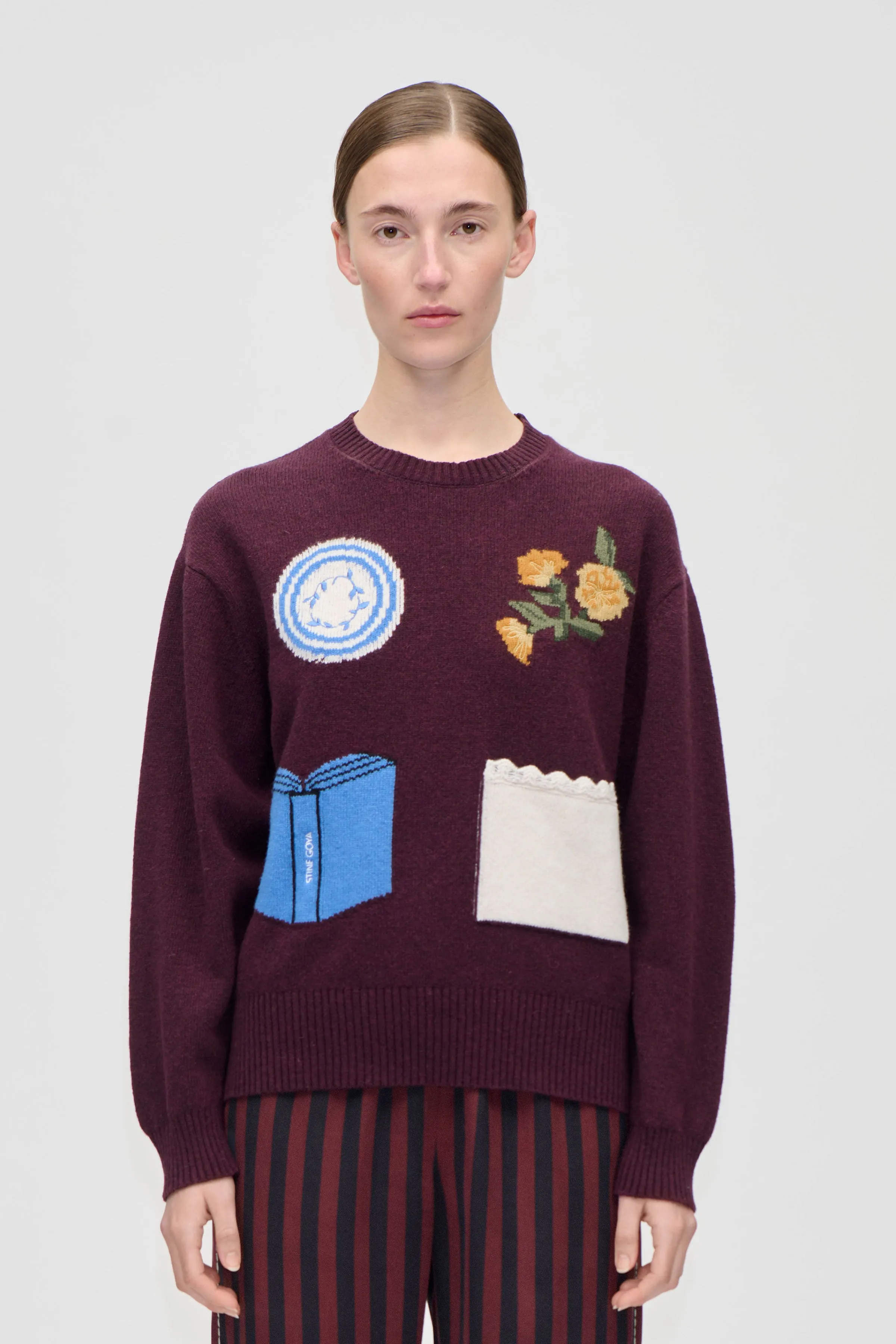 Storytelling Crewneck Sweater - Five Resolutions sold by STINE GOYA