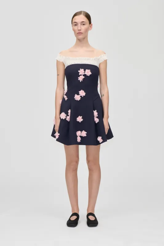 Off Shoulders Short Dress - Pink Petunia sold by STINE GOYA