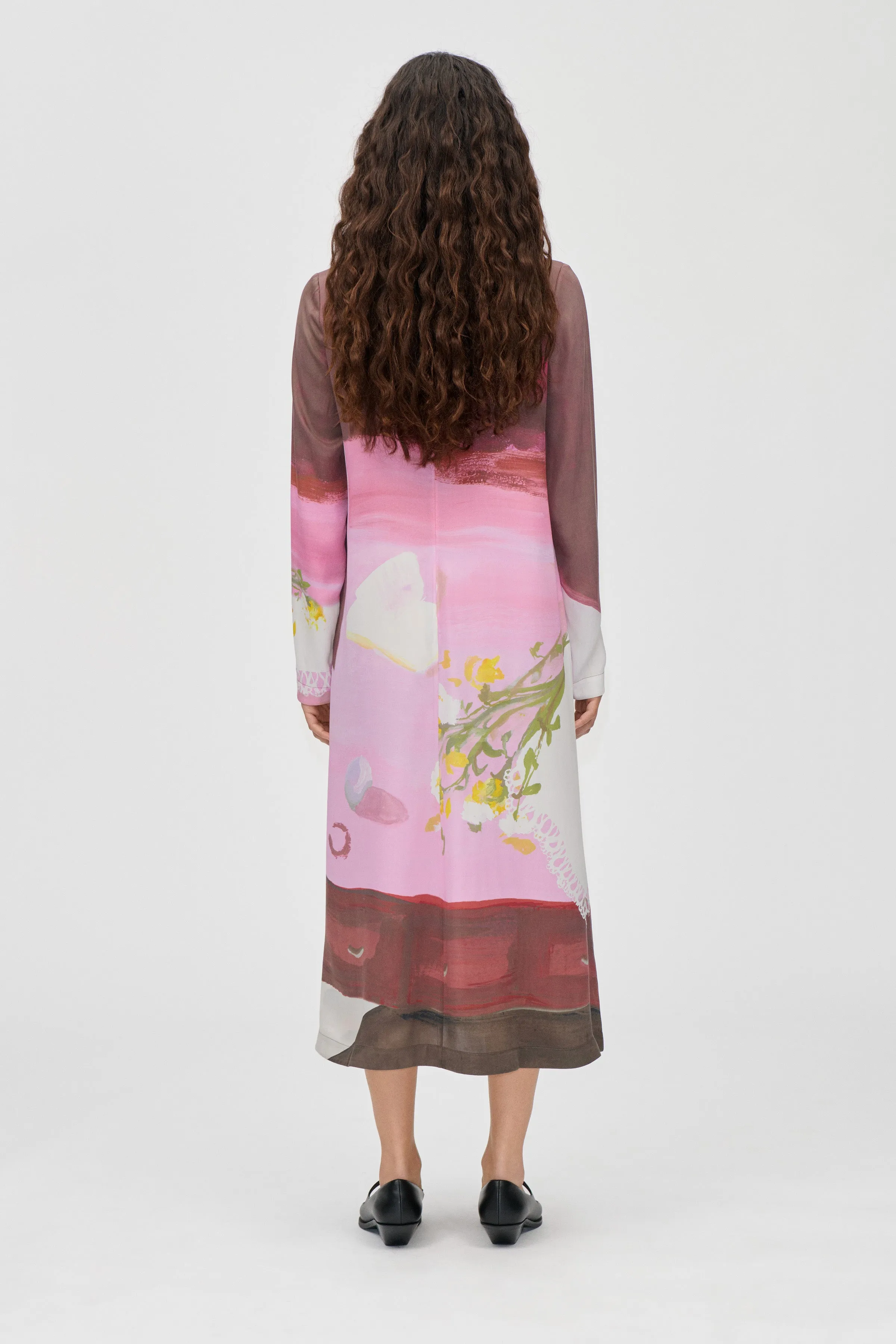 Long Sleeve Midi Dress - Five Resolutions sold by STINE GOYA product image thumbnail 2