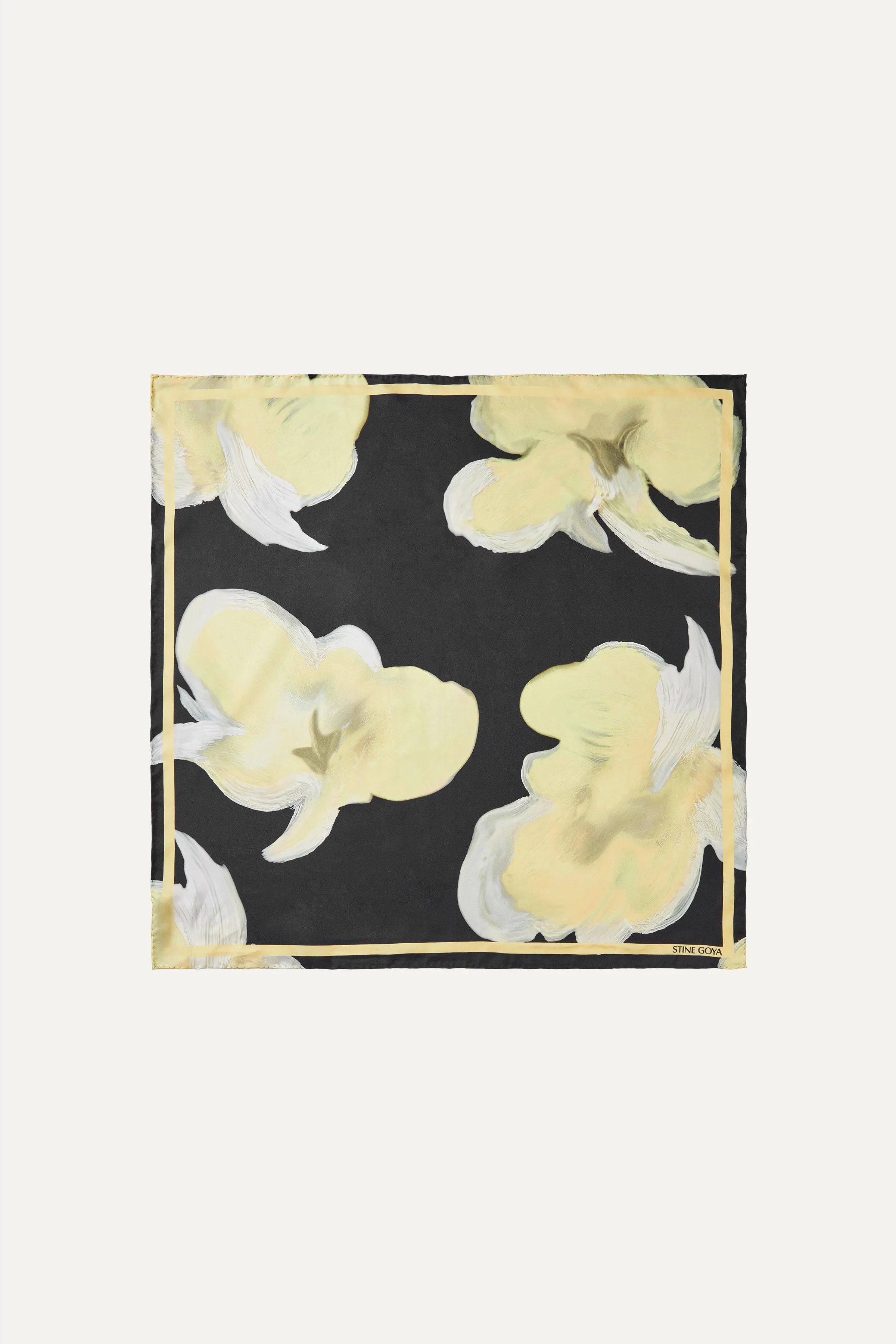 Small Scarf - Yellow Petunias sold by STINE GOYA