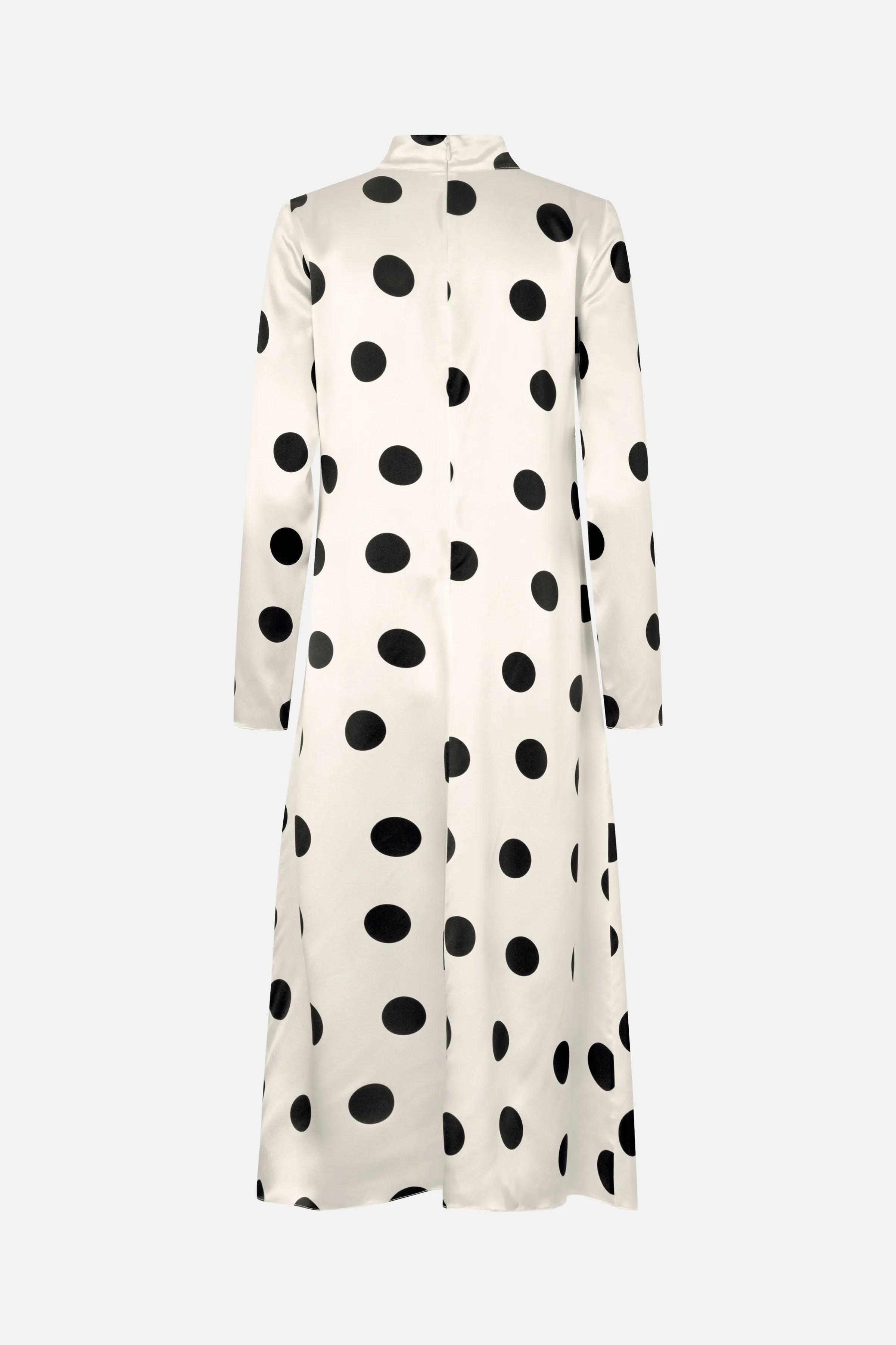 Long Sleeve Midi Dress - Black Dots sold by STINE GOYA product image thumbnail 4