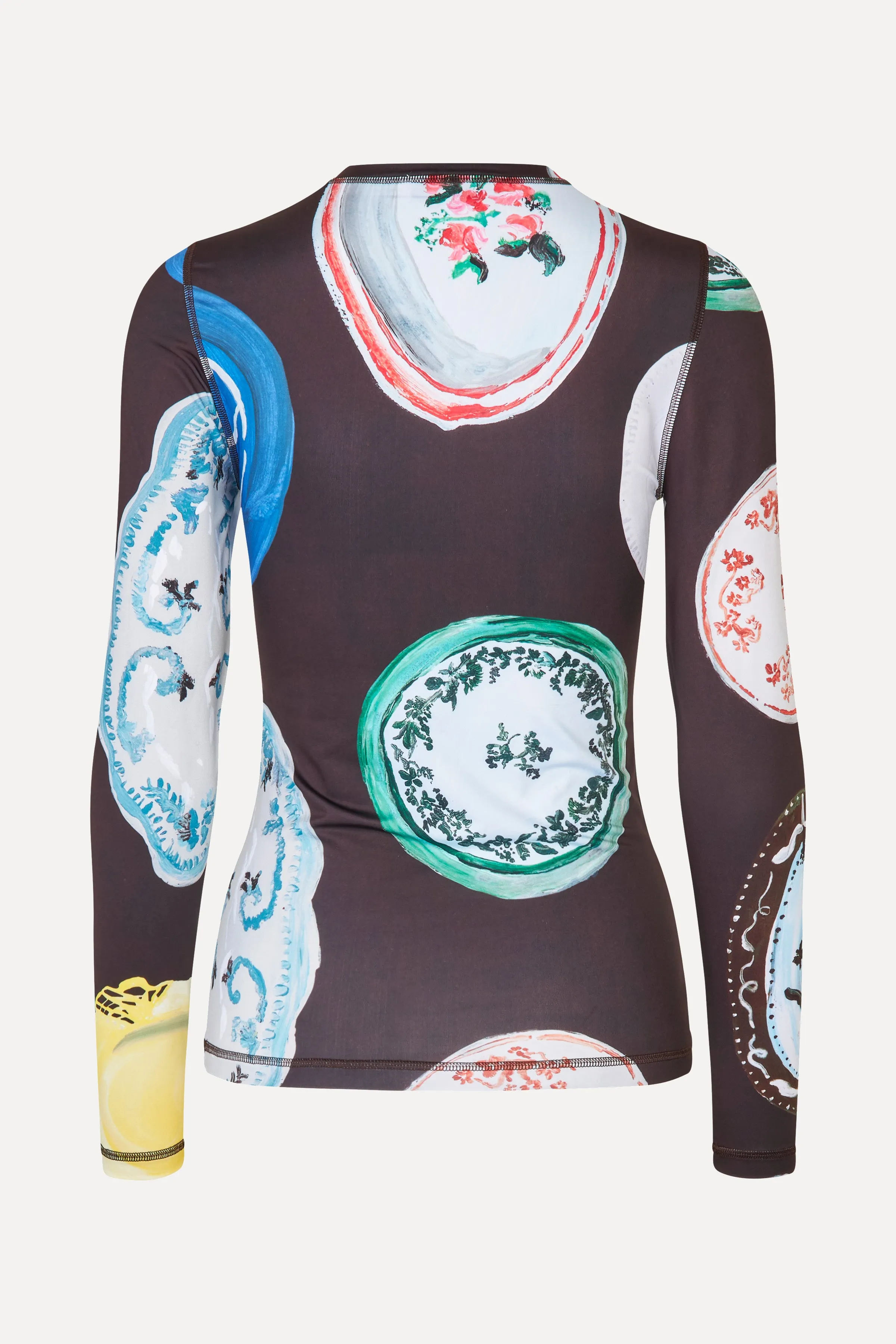 Elastic Long Sleeve Top - The Platera sold by STINE GOYA product image thumbnail 4