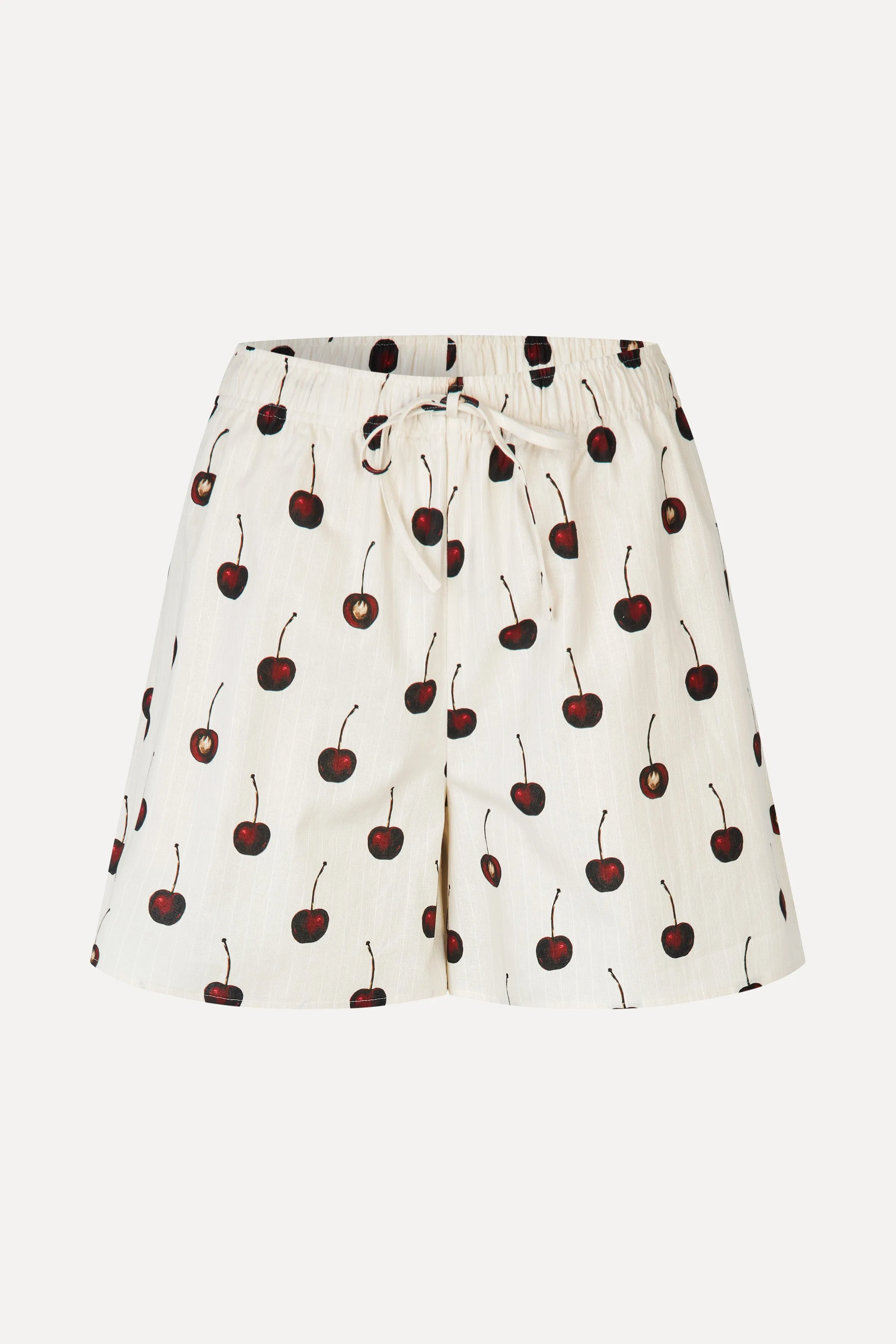Elasticated Waistband Shorts - Cherries sold by STINE GOYA product image thumbnail 3