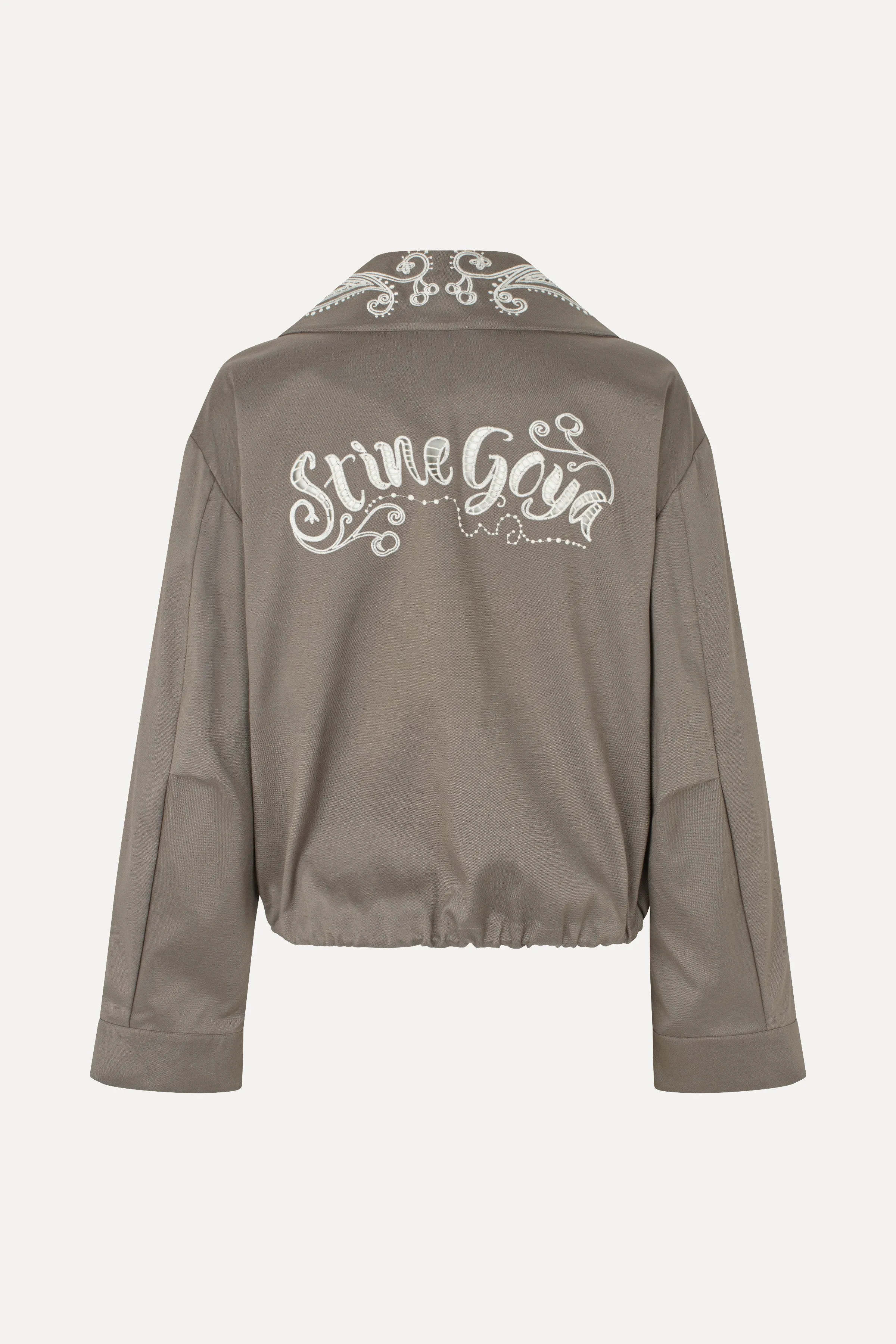 Blouson Eyelet Bomber - Cherries On A Paisley sold by STINE GOYA product image thumbnail 4