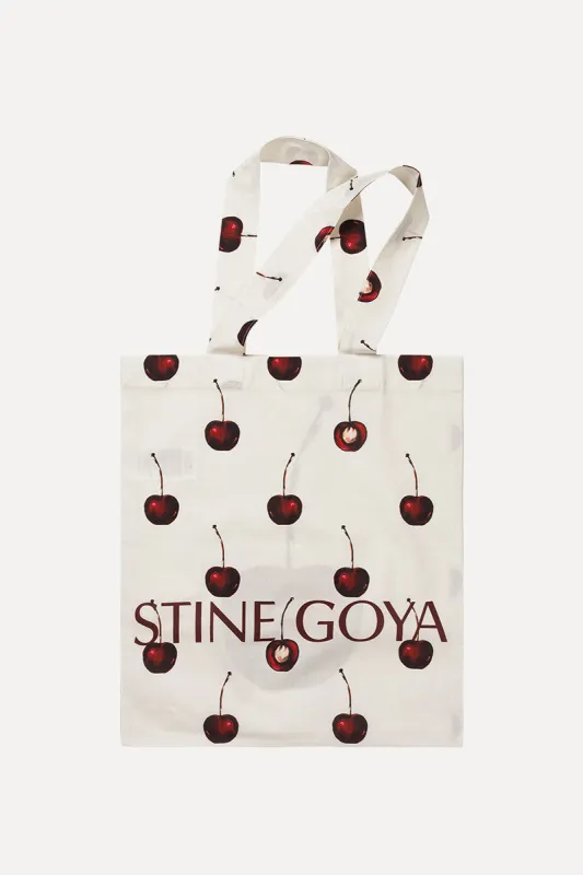 Cotton Tote - Cherries made by STINE GOYA