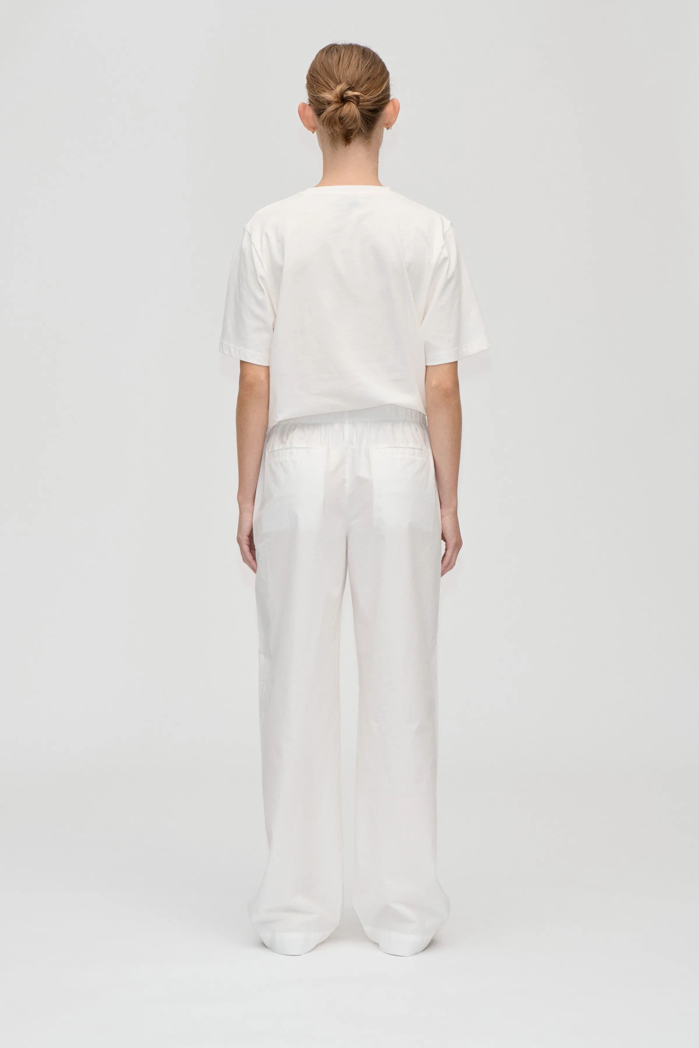 Relaxed Elasticated Waistband Pants - Ballerina Broderie sold by STINE GOYA product image thumbnail 2