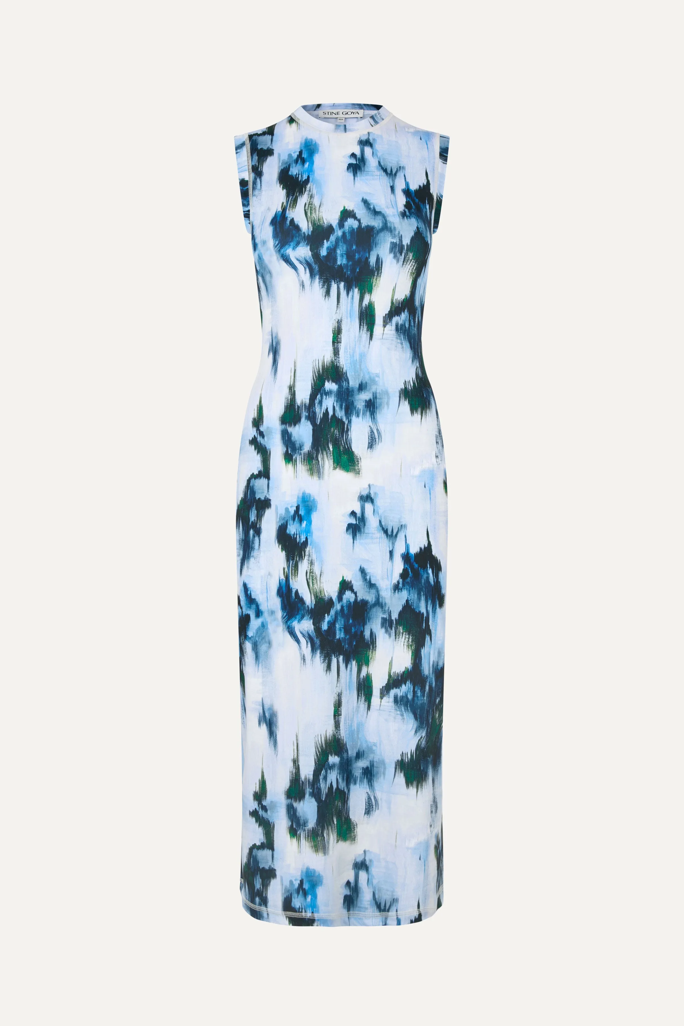 Elastic Tank Crewneck Dress - Afterbloom sold by STINE GOYA product image thumbnail 3
