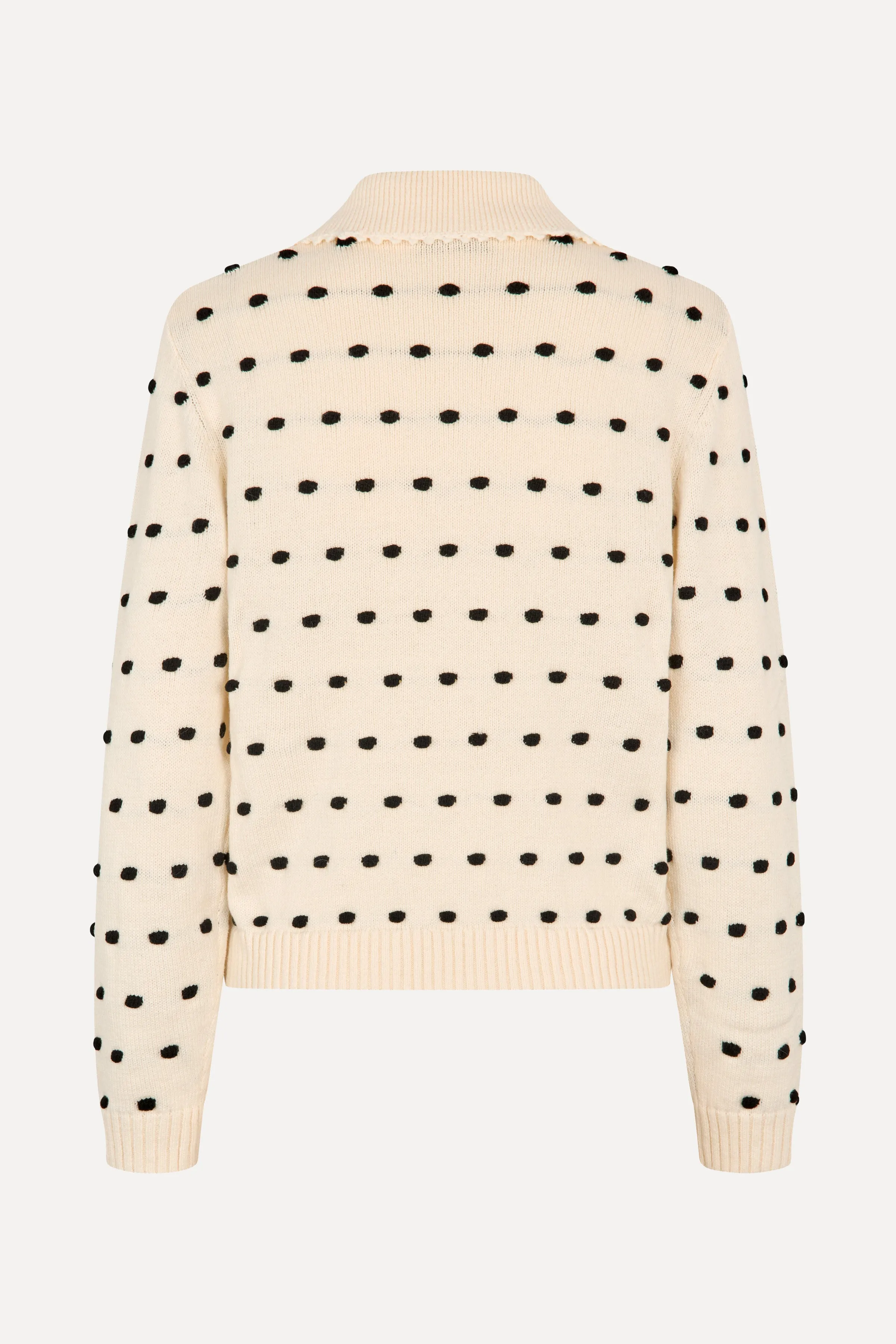 Bobble Polo Collar Sweater - Sunlight Bobbles sold by STINE GOYA product image thumbnail 4