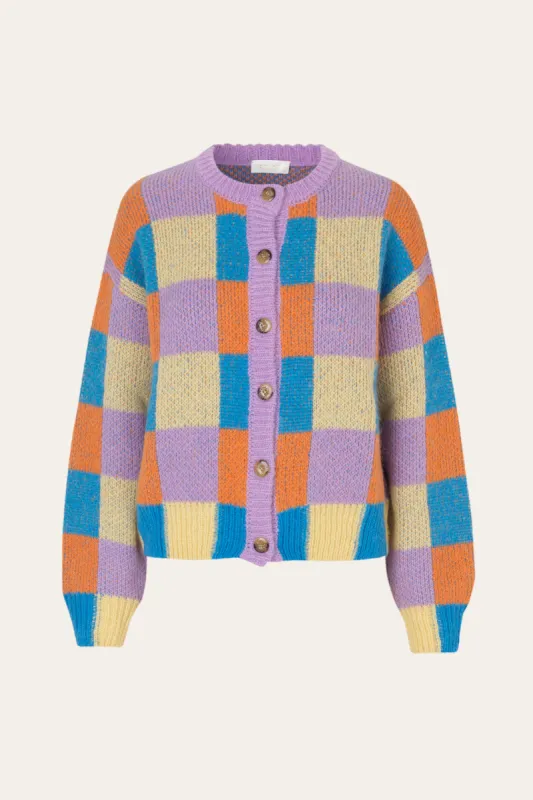 Ash Cardigan - Checks sold by STINE GOYA