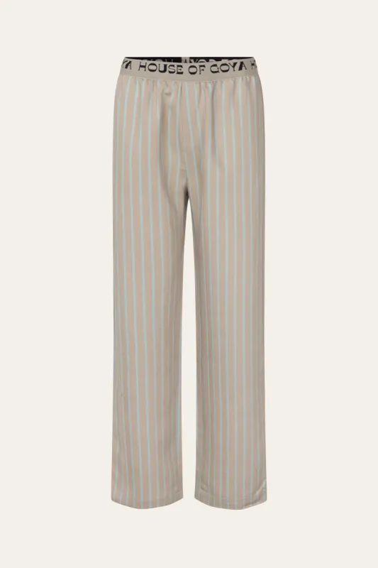 Noemi Pants - Jade Stripe sold by STINE GOYA