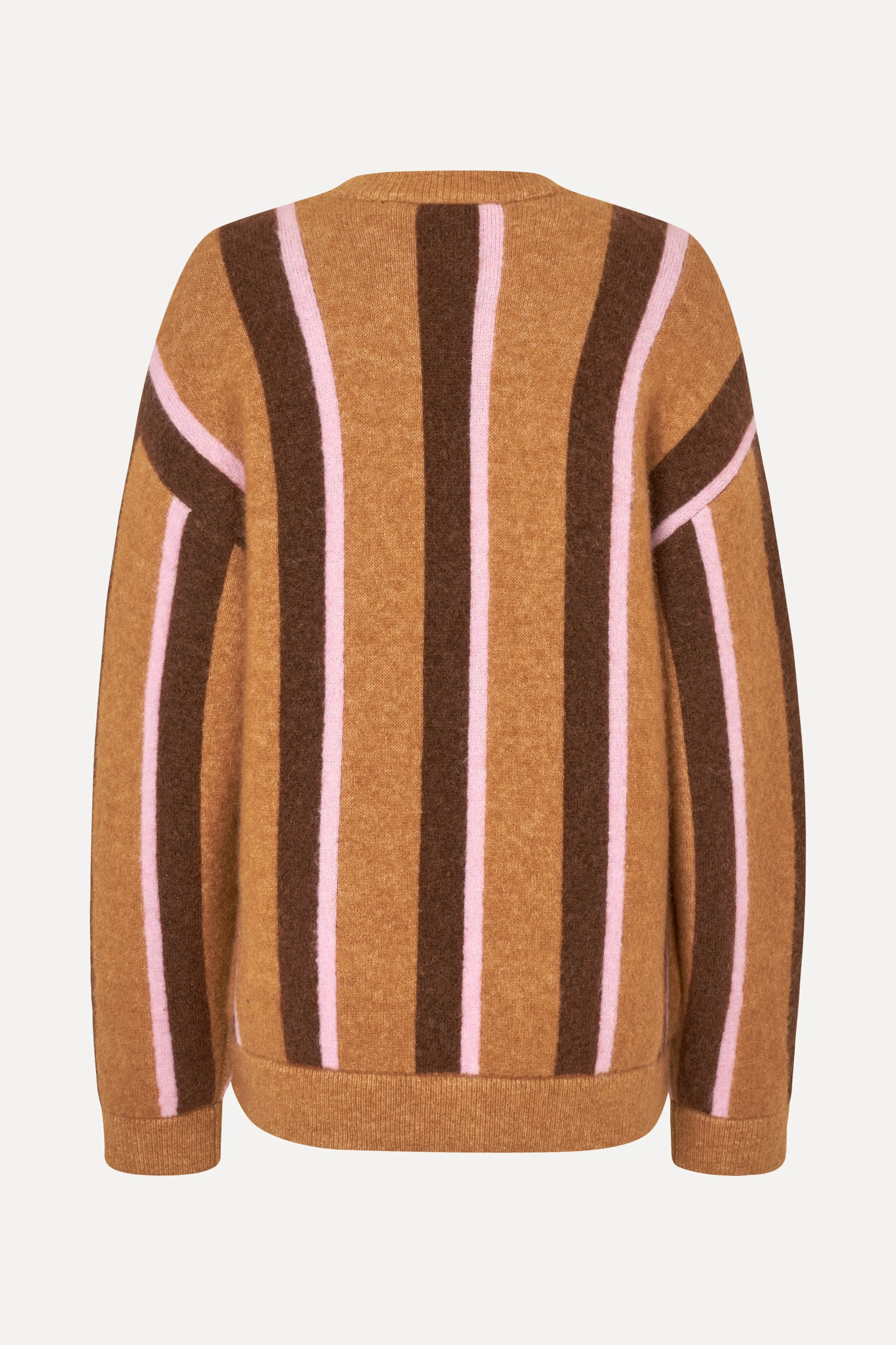 Long Sleeve Cardigan - Cocoa Stripes sold by STINE GOYA product image thumbnail 4