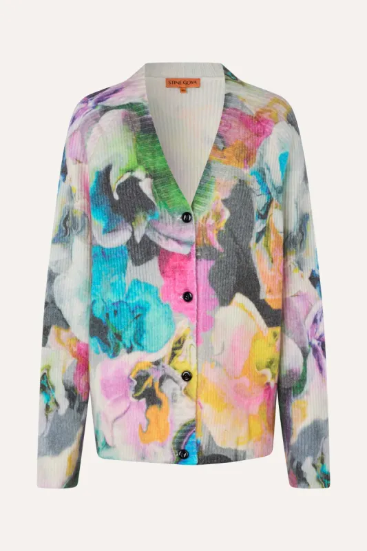 SGReba Cardigan - Liquified Orchid sold by STINE GOYA