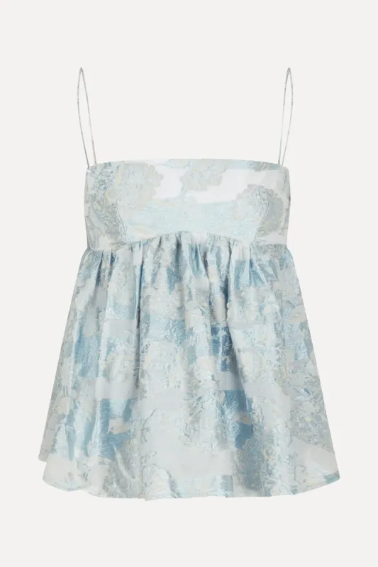 SGHari Top - Floral Pastel Garden sold by STINE GOYA