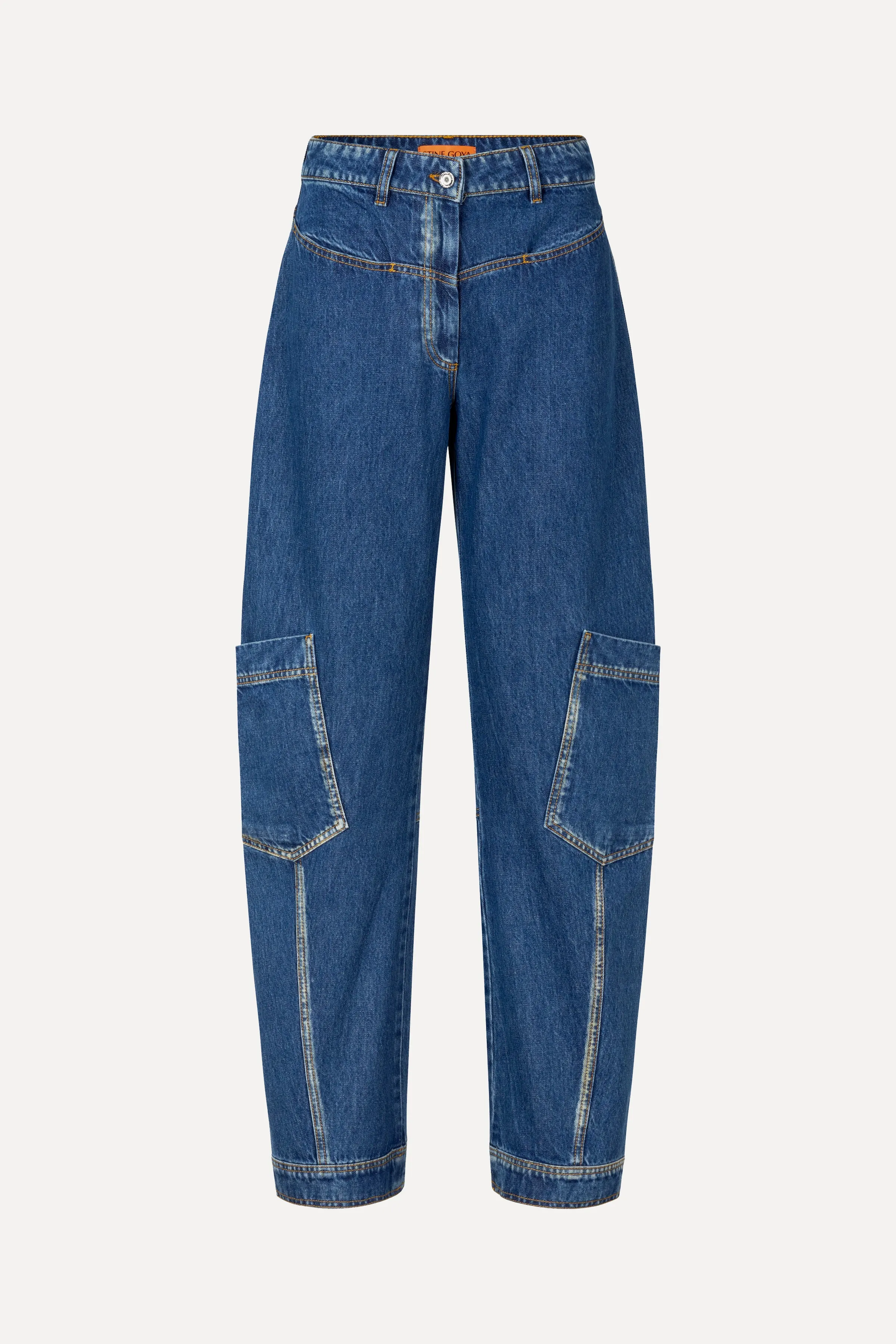 SGDion Denim Pants - Trompe L'oeil sold by STINE GOYA product image thumbnail 3