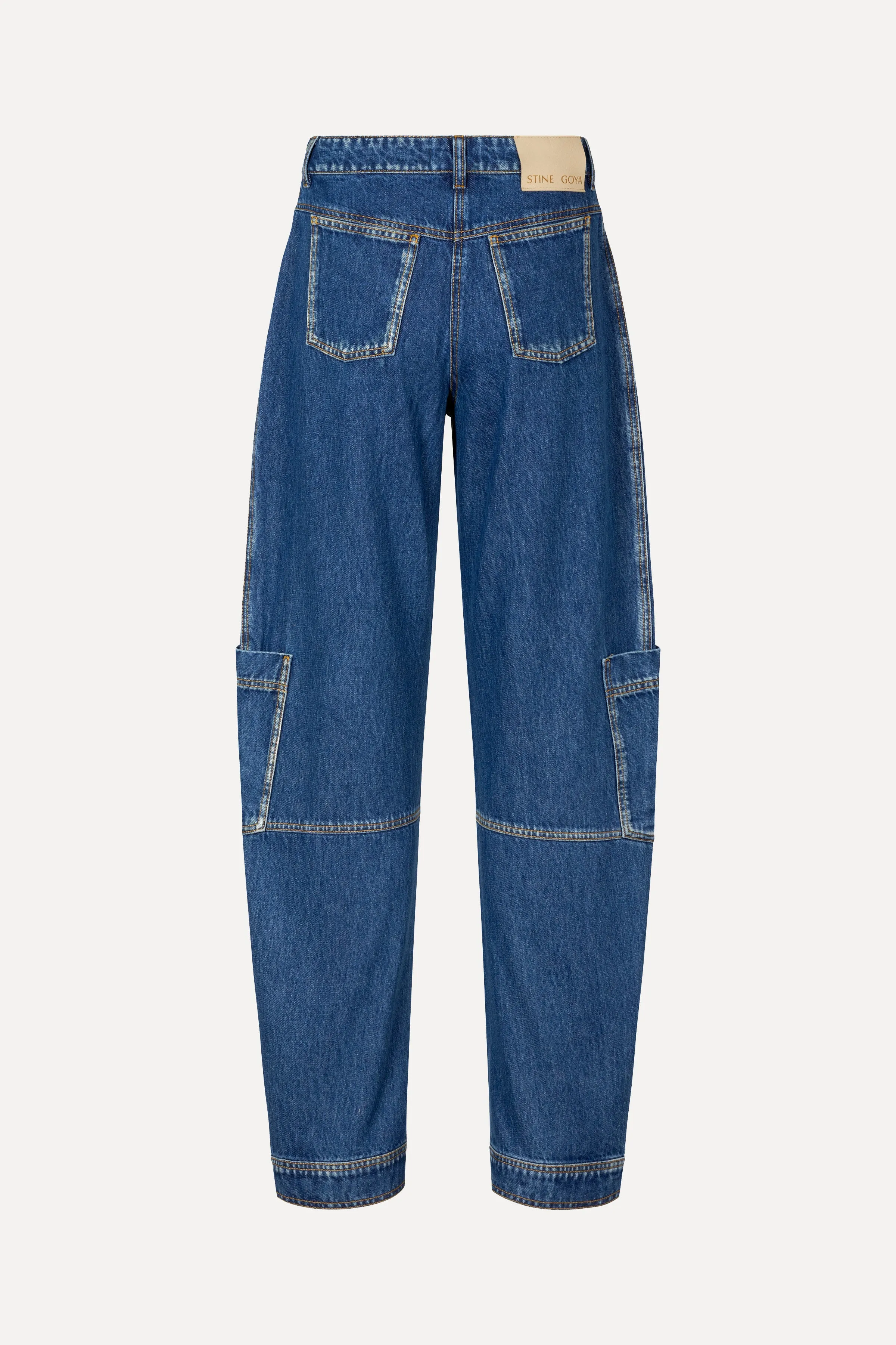 SGDion Denim Pants - Trompe L'oeil sold by STINE GOYA product image thumbnail 4