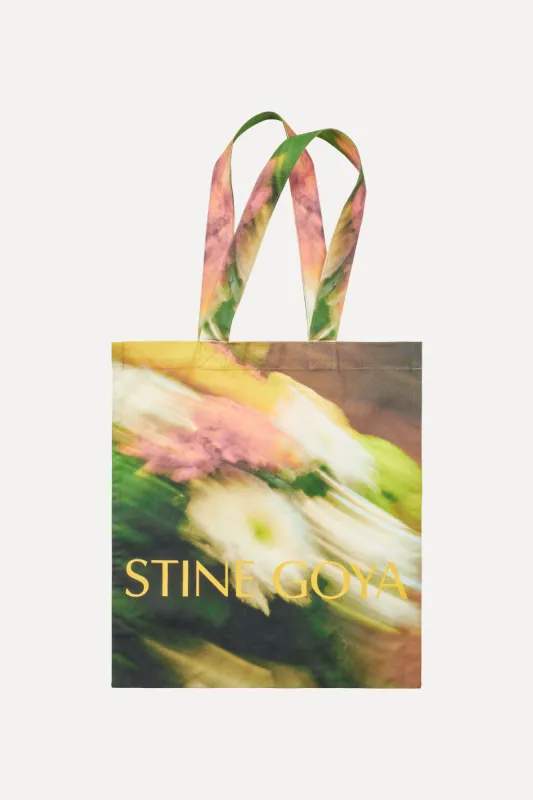 Rita Tote Bag - Flowers In Fast Motion sold by STINE GOYA