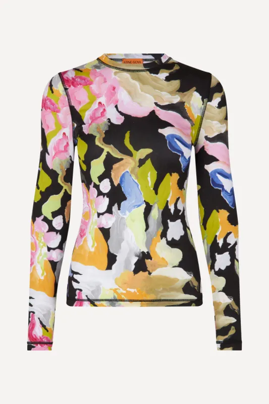 Juno Blouse - Artistic Floral sold by STINE GOYA