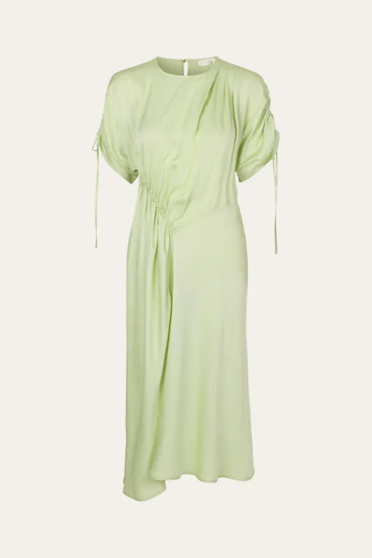 Davina Dress - Fog Green sold by STINE GOYA