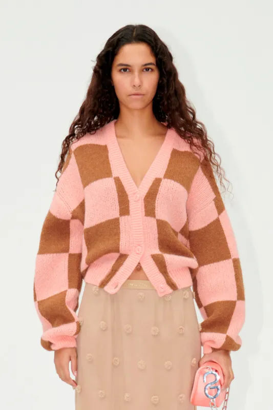 SGAmara Cardigan - Rosewood sold by STINE GOYA