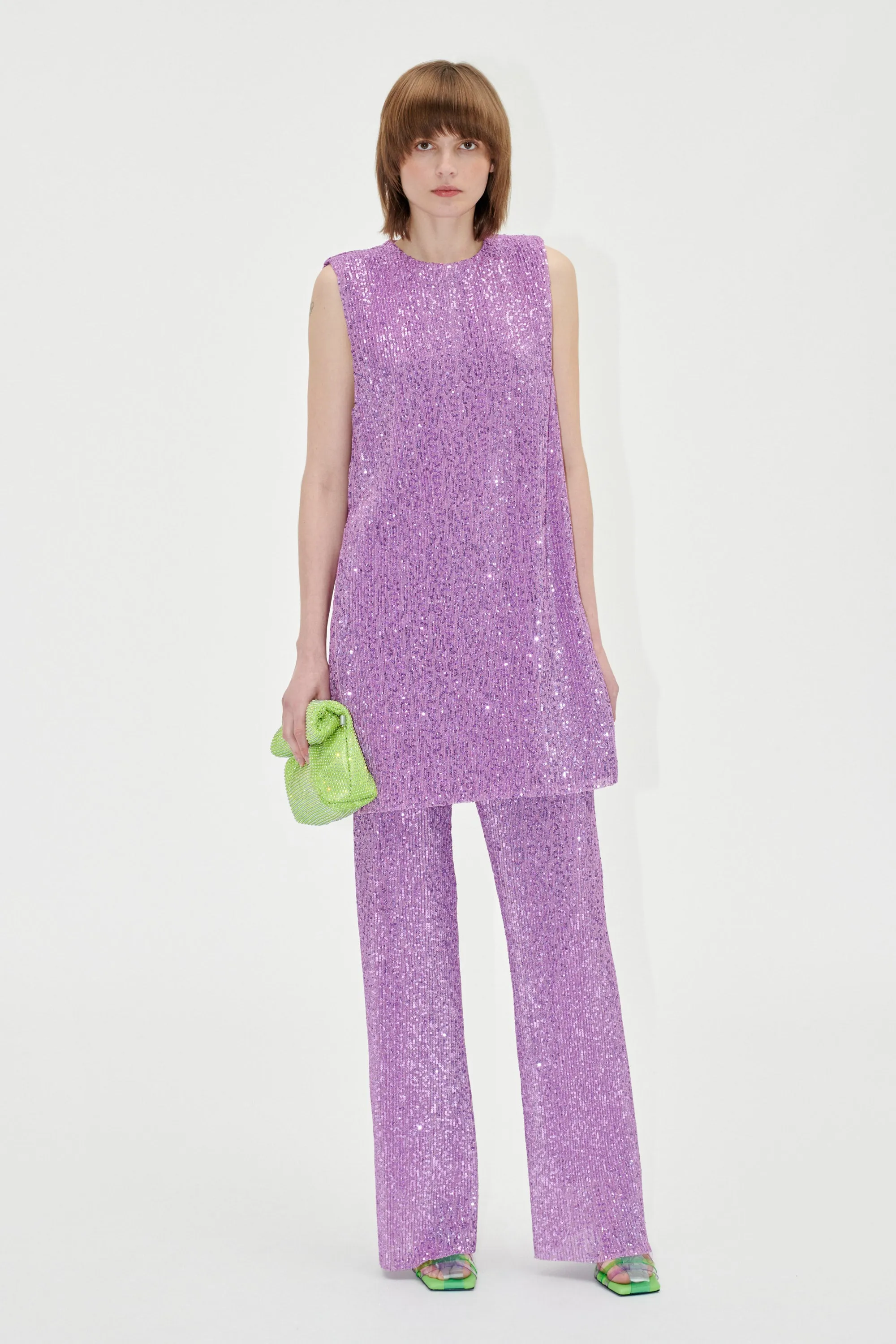 Markus Pants - Orchid sold by STINE GOYA