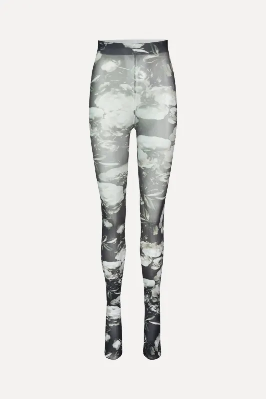 Vero Stockings - Metalized Peonies sold by STINE GOYA