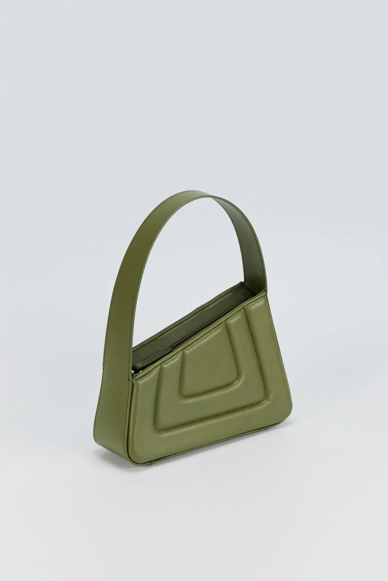 OLIVE Asymmetric Leather Quilted Mini Bag sold by DESTREE product image thumbnail 2