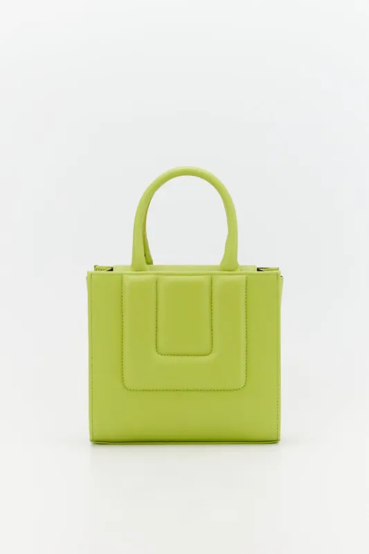 ANIS Leather Structured Mini Tote sold by DESTREE