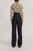 Monogram black & beige long sleeve shirt sold by DESTREE