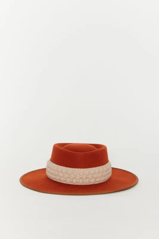 GERHARD FELT Red & Beige sold by DESTREE