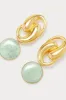 Knot stone light blue piercing sold by DESTREE