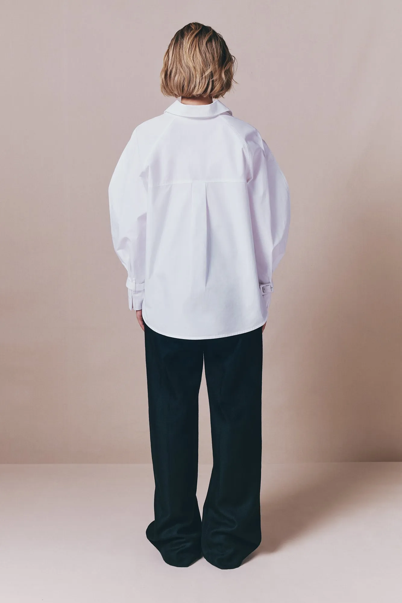 White cotton shirt sold by DESTREE product image thumbnail 4