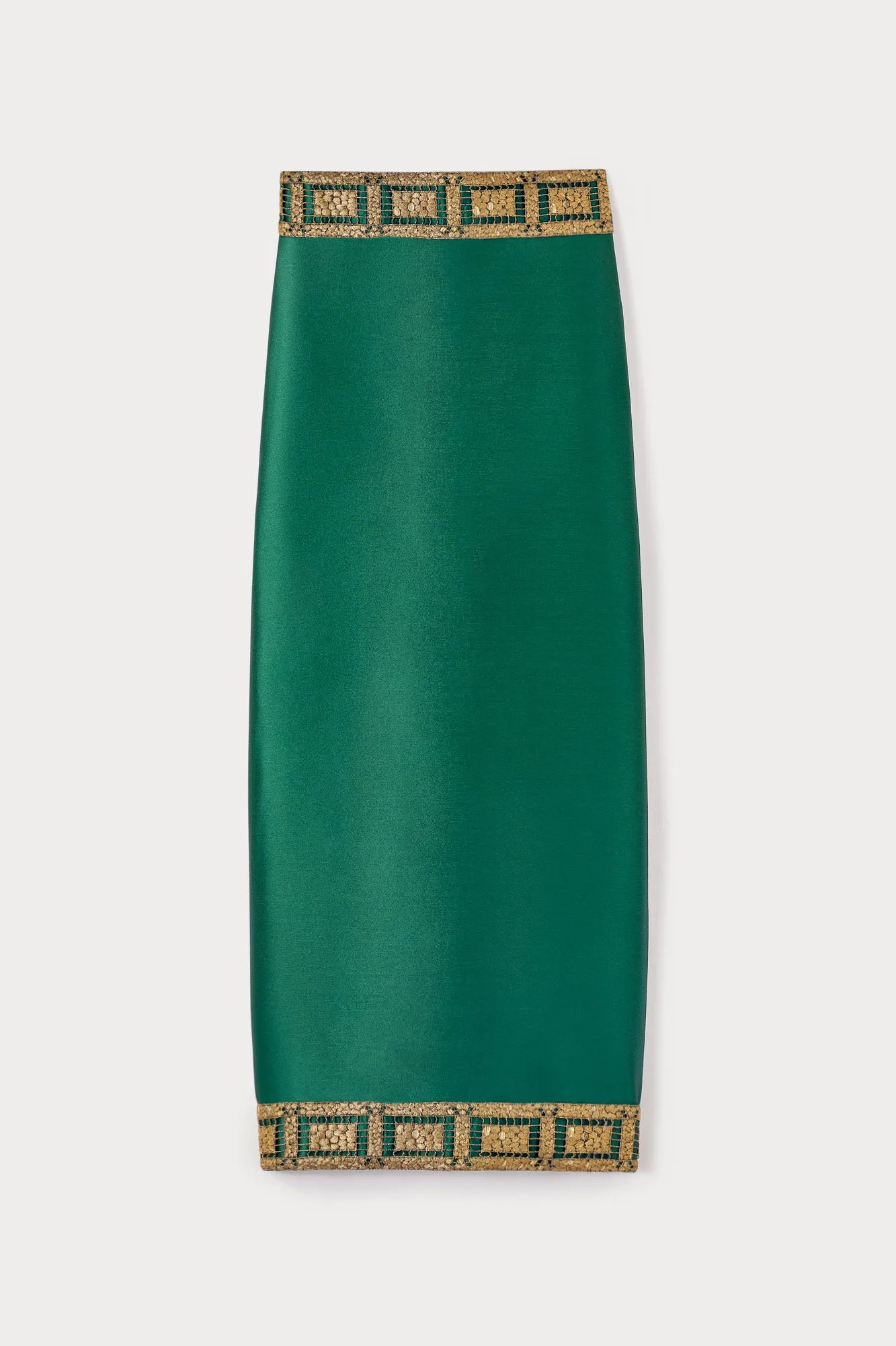 Forest midi skirt with embroidered details sold by DESTREE