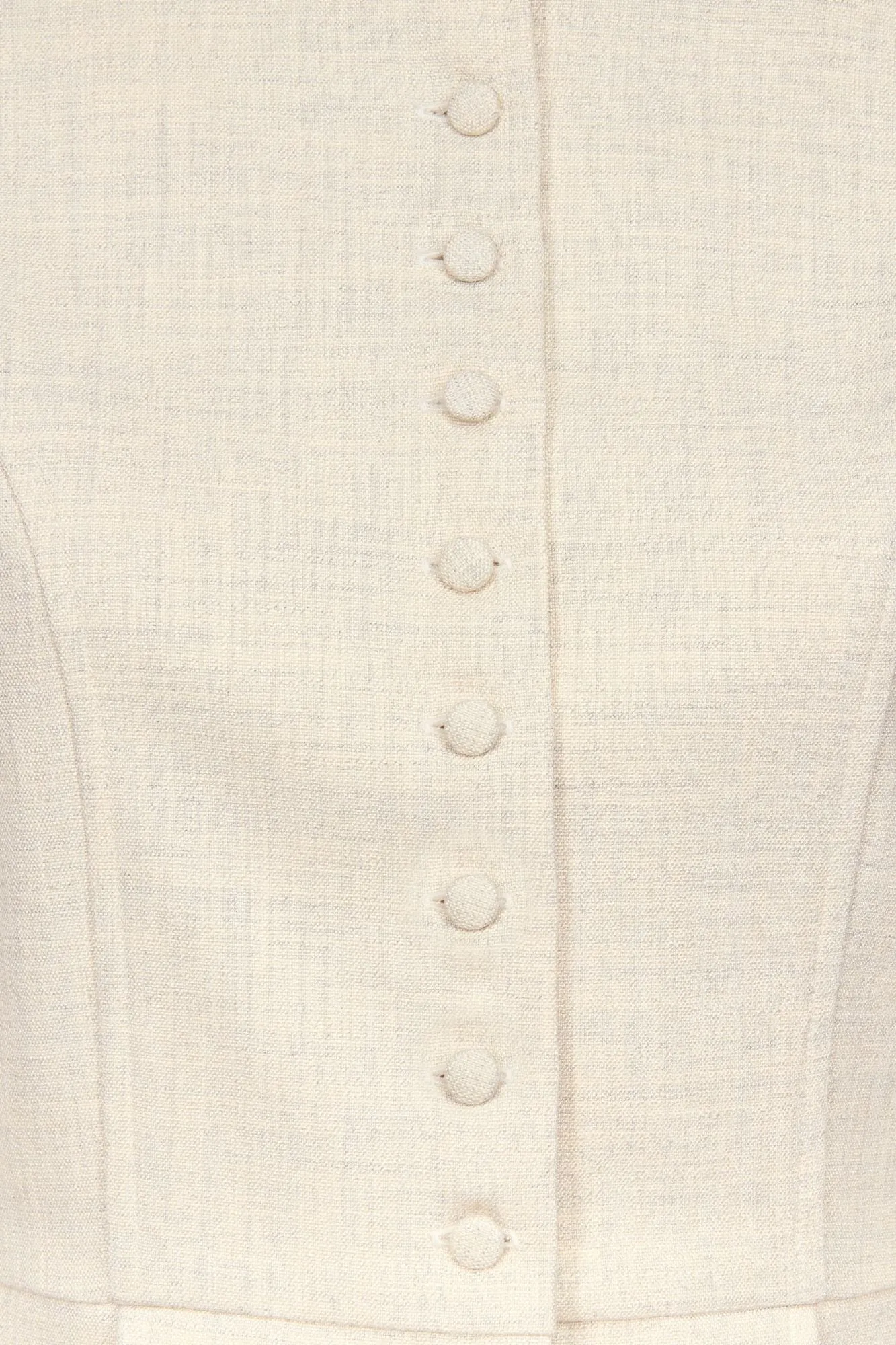 Warm grey puff sleeve jacket sold by DESTREE product image thumbnail 2