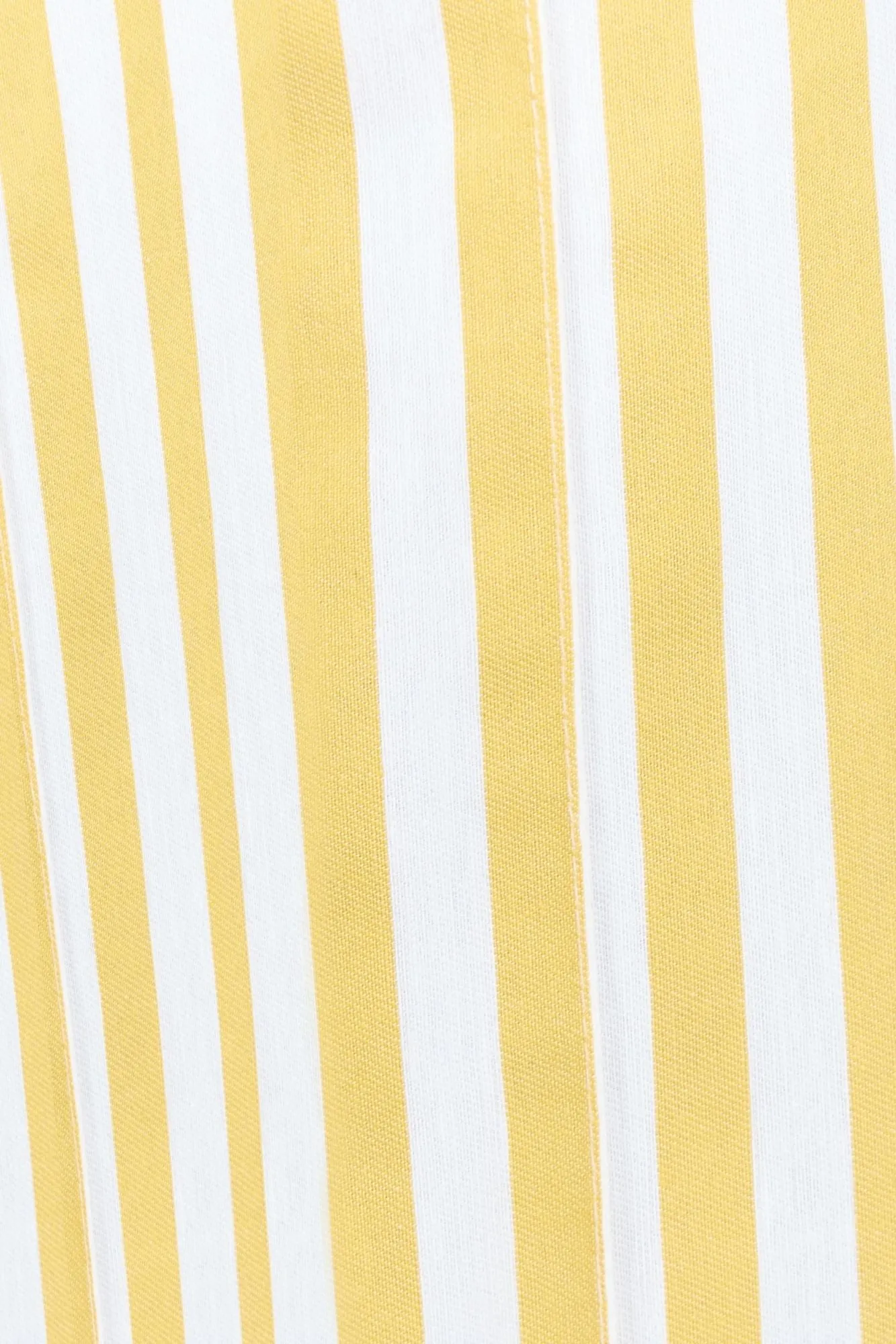 Yellow and white striped wide-leg trousers sold by DESTREE product image thumbnail 2