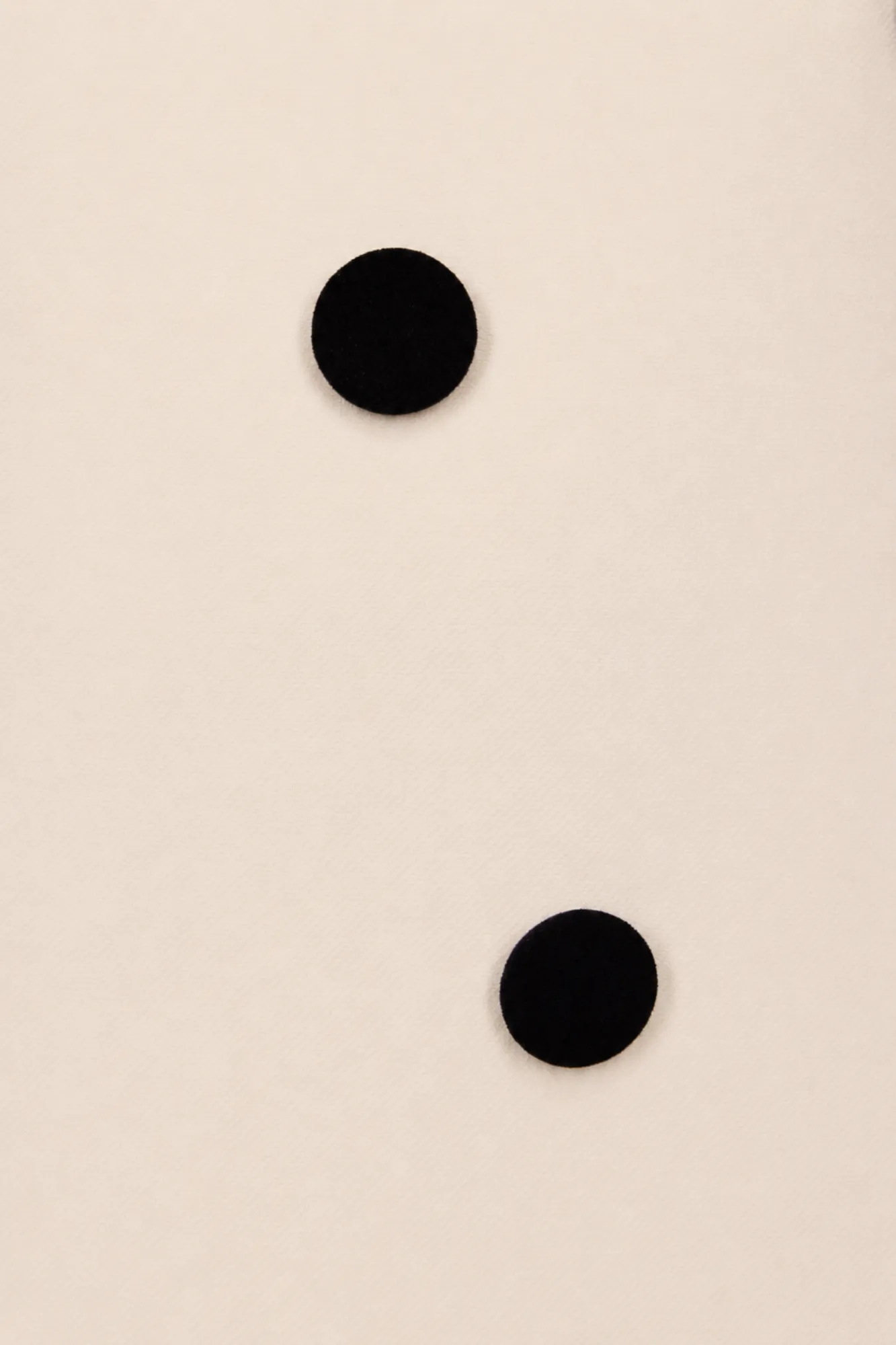 Dress — Ecru with black velvet dots sold by DESTREE product image thumbnail 3
