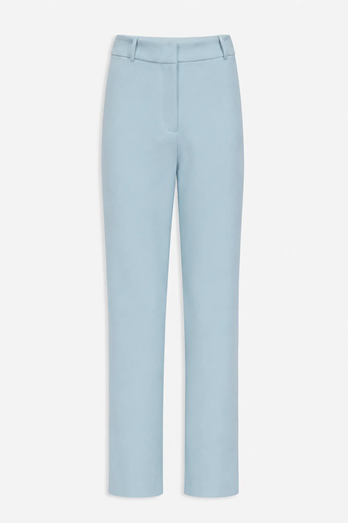 Fitted tailored pants - Celadon blue sold by DESTREE