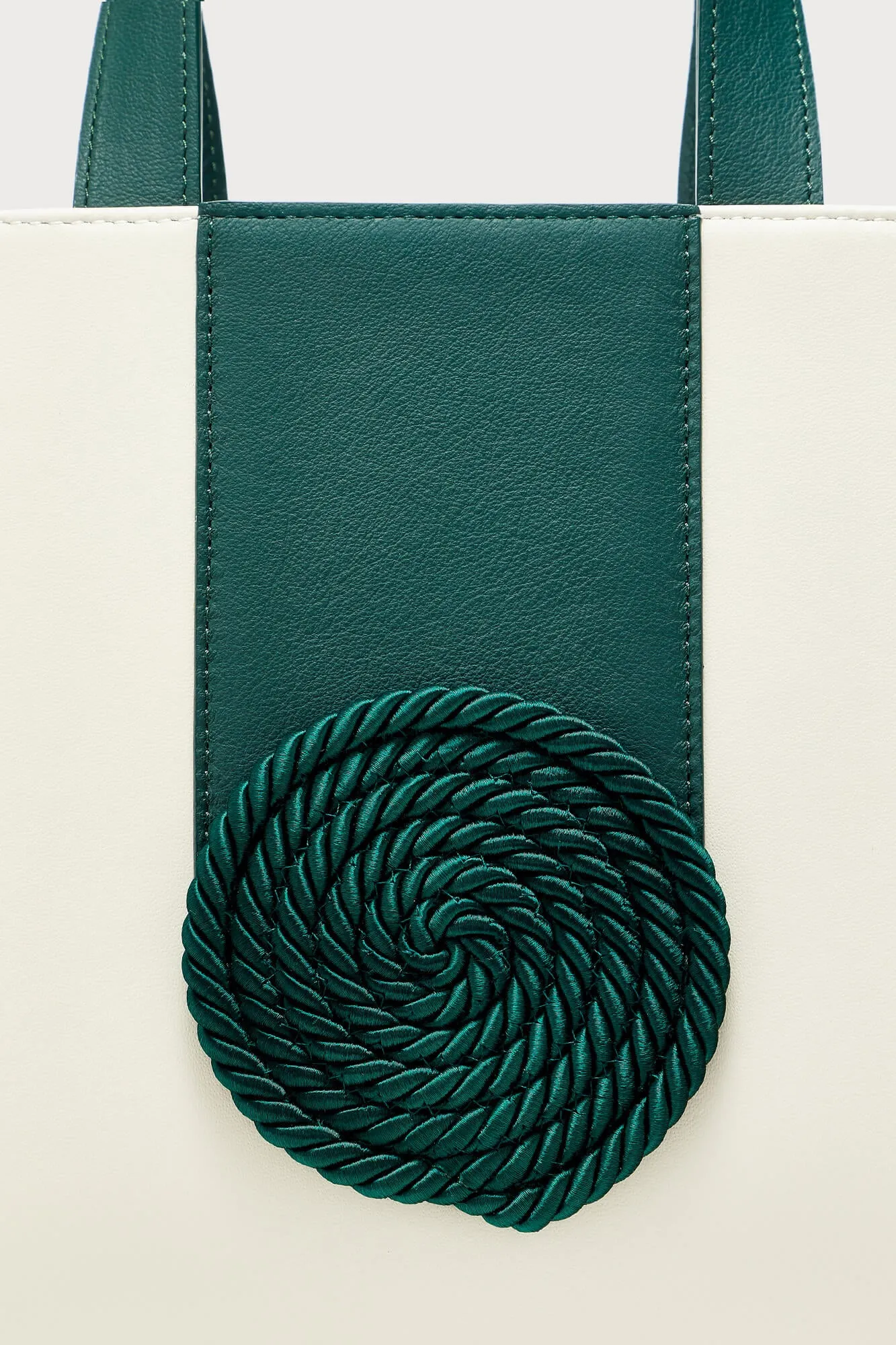 OFF WHITE FOREST Leather Structured Mini Tote sold by DESTREE product image thumbnail 3