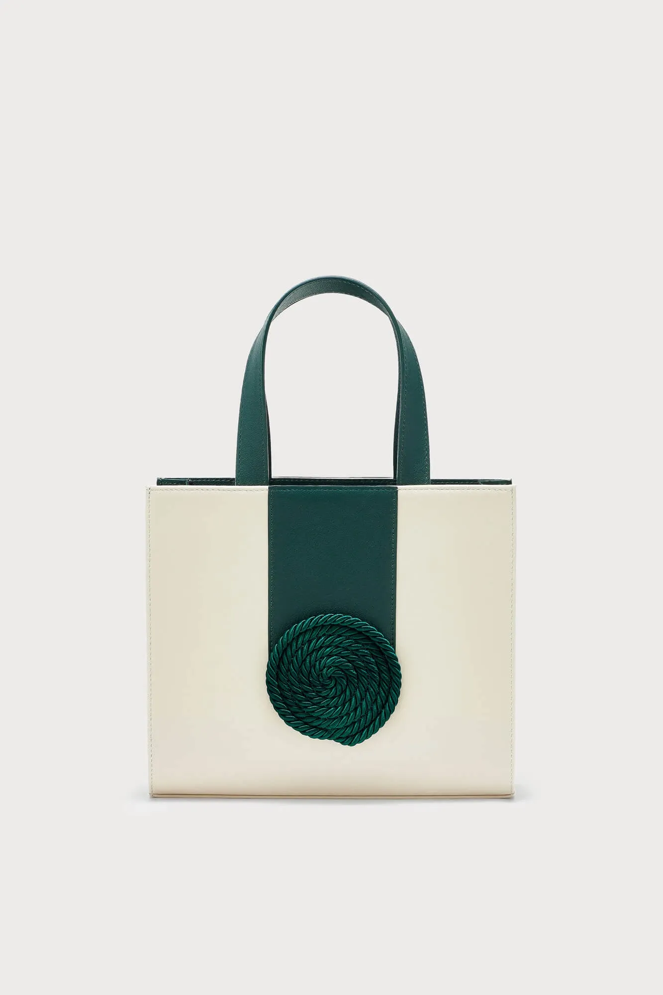 OFF WHITE FOREST Leather Structured Mini Tote sold by DESTREE