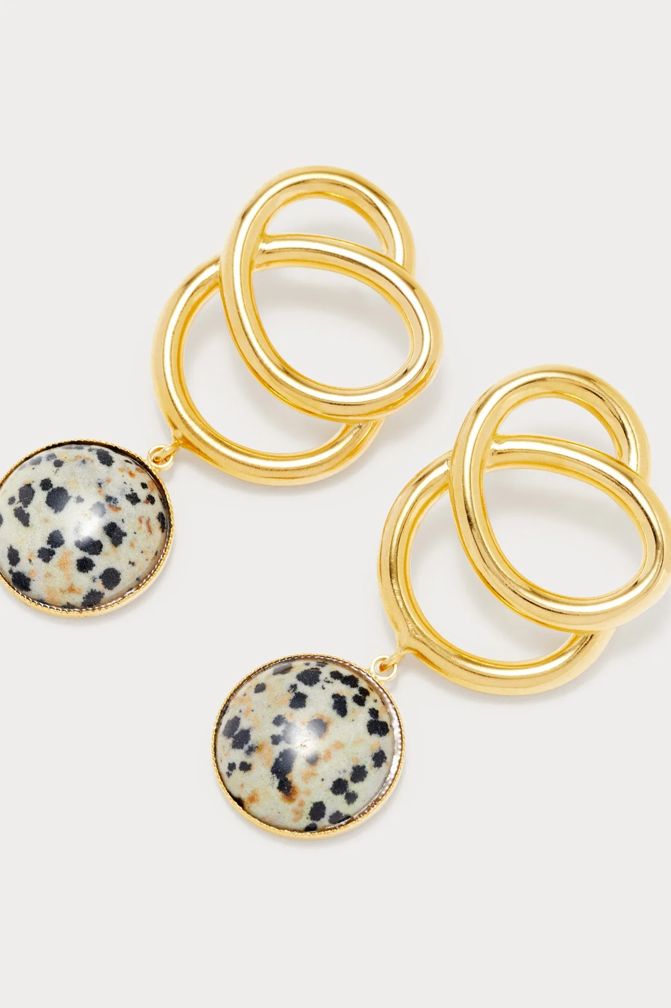 Dalmatian stone pendants earrings sold by DESTREE product image thumbnail 2