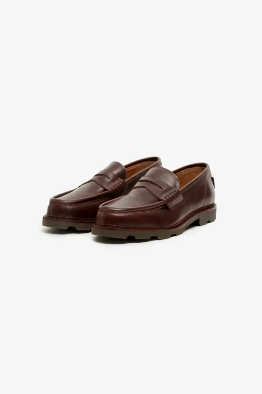 MODENA LEATHER LOAFER ROAST made by Pompeii