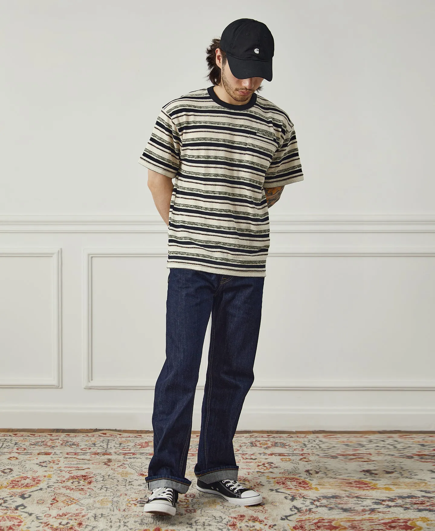 14 oz Selvedge Basic Straight-Fit Jeans - Indigo sold by Older Best product image thumbnail 3