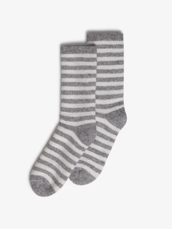 Striped Wool Blend Socks sold by Merge Curated goods