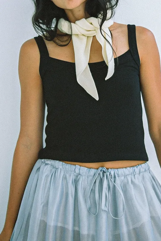 Hemp Breeze Tank Top Black made by Merge Curated goods