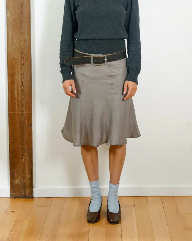 Midi Skirt Stone sold by Merge Curated goods