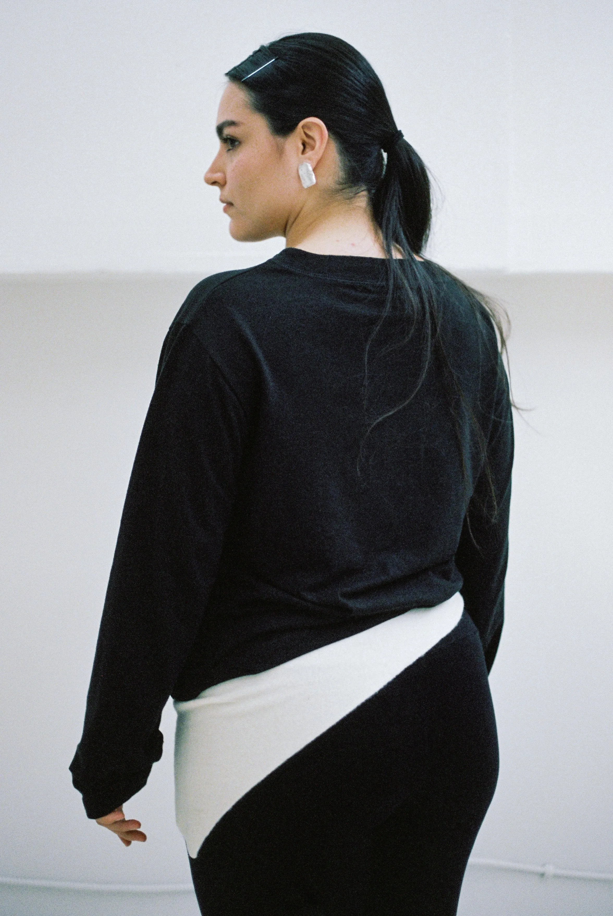 Hemp Bay Henley Black sold by Merge Curated goods product image thumbnail 3