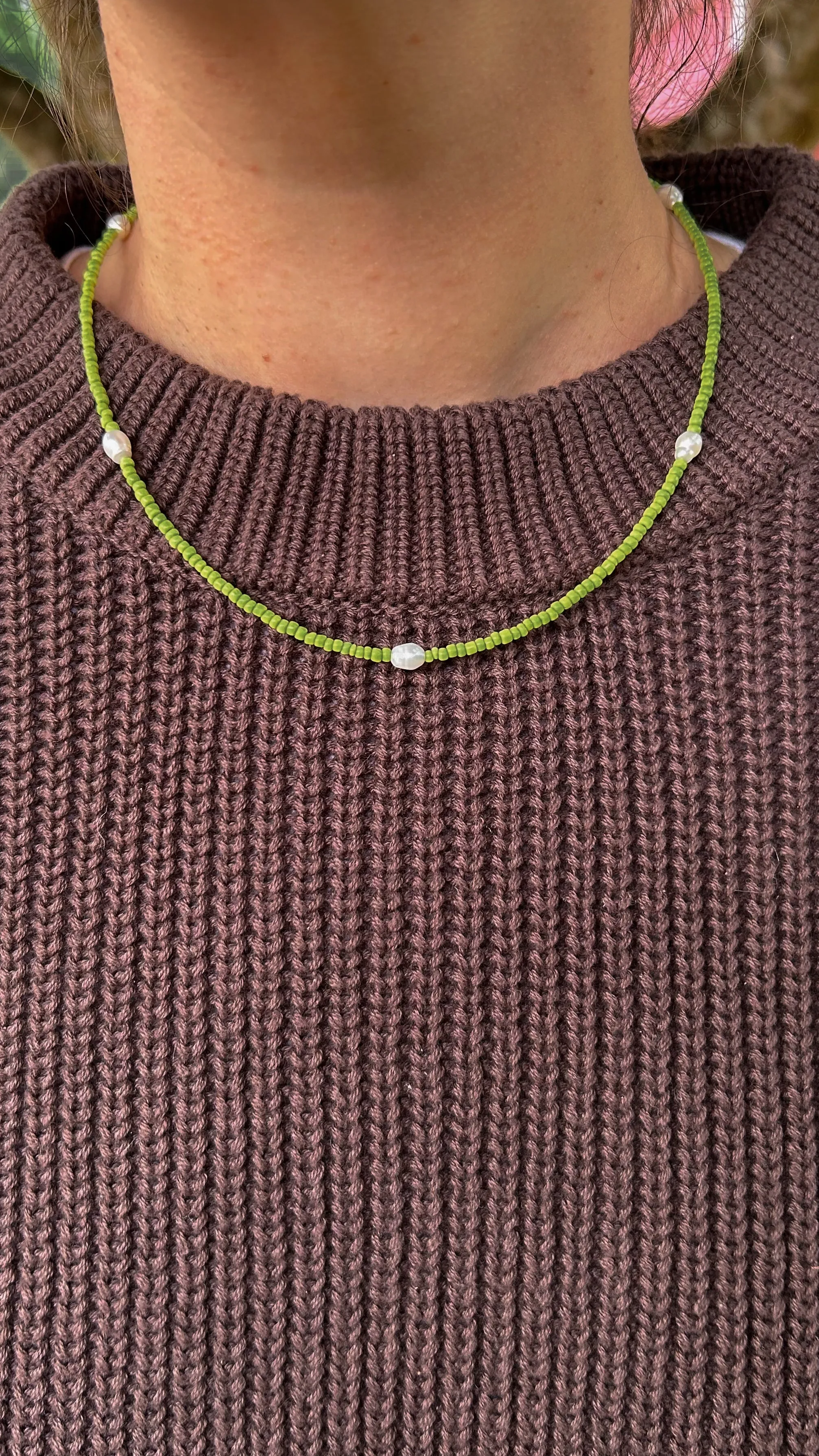 Lovers Pearl Necklace sold by Merge Curated goods product image thumbnail 3