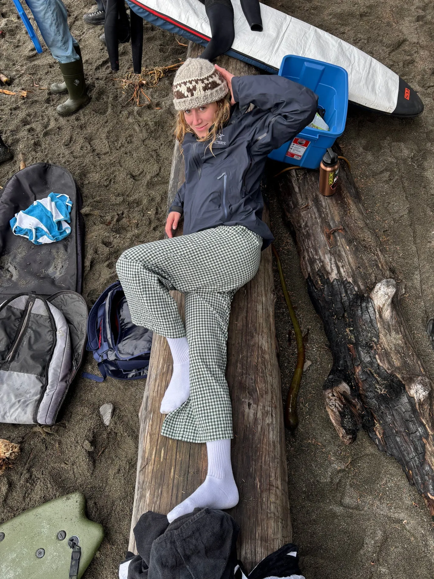 Plum Pants Green sold by Merge Curated goods product image thumbnail 3