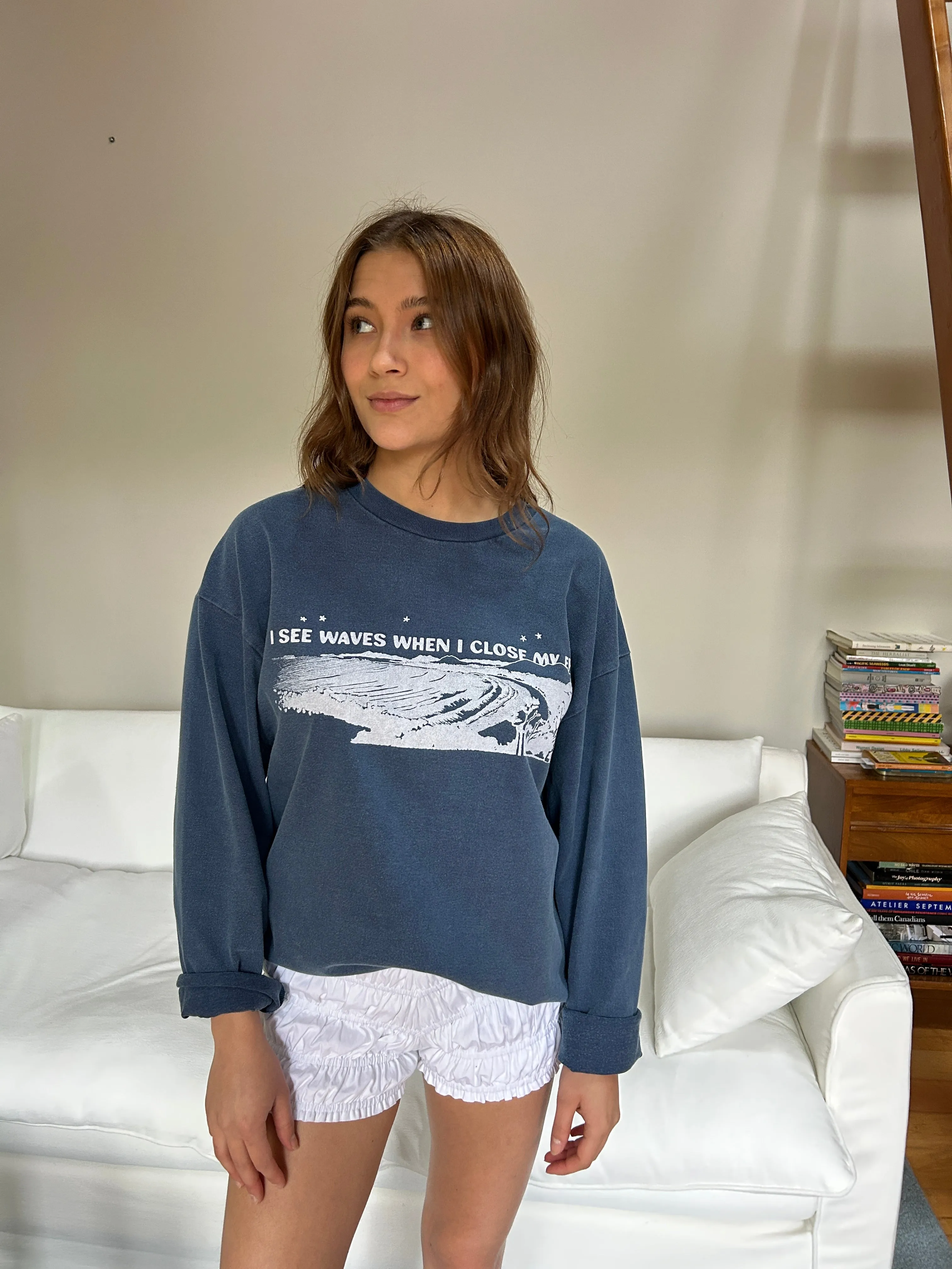 I See Waves Long-Sleeve sold by Merge Curated goods product image thumbnail 2