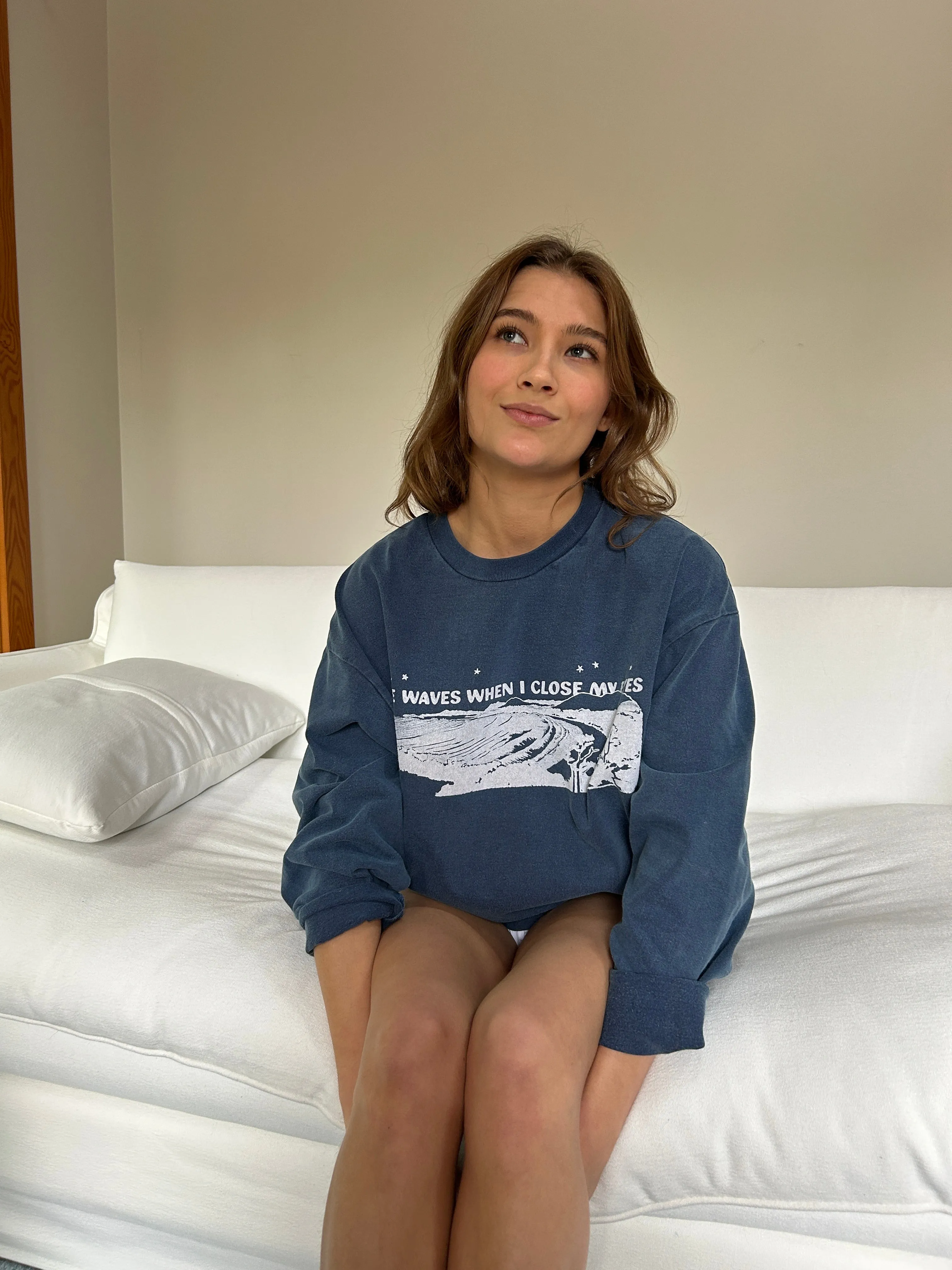 I See Waves Long-Sleeve sold by Merge Curated goods product image thumbnail 3